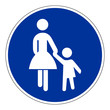Sonderweg für Fußgänger