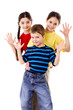 Photo: Group of happy children Group of happy children