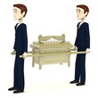 3d image of cartoon character with ark