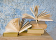 open books