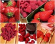 Photo: fraises et framboises fraises et framboises