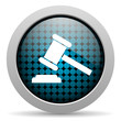 law glossy icon