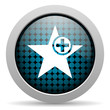 star glossy icon