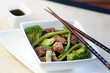 wok bœuf haricots plats verts et brocolis 4