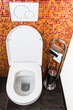 Toilet and paper