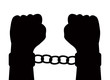 hands in handcuffs