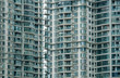 windows in a building of Chengdu, Sichuan, China