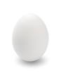 Egg isolated on white background