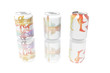 Beverage cans with different designs