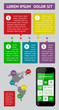 Infographics and web elements