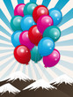 ballons montagnes
