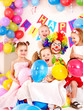 Child birthday party .
