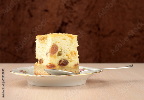 Photo: Cheesecake with raisins Cheesecake with raisins