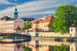 Sunset View of Ceske Budejovice - Budweis in the Czech Republic