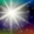 Vektor: blendende sonnenstrahlen II blendende sonnenstrahlen II