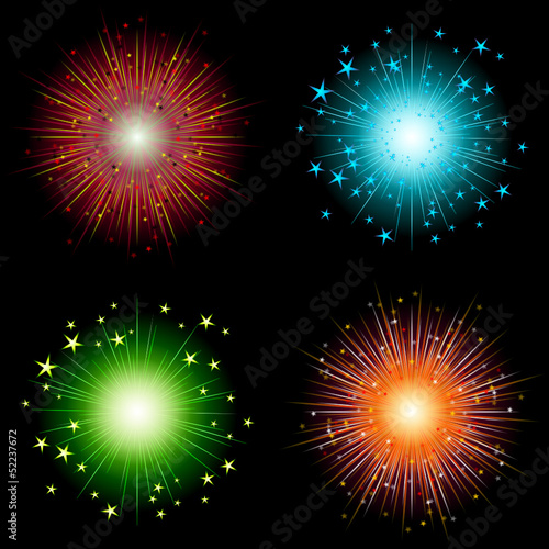 Vector: feuerwerk v2 X feuerwerk v2 X