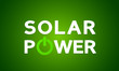 Vektor: Solar power energy concept Solar power energy concept