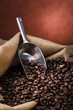 chicchi di caffè tostato