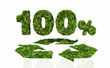 one hundred percent recyclable