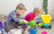 Photo: Kids playing in playground Kids playing in playground