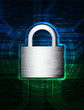 Vector: computer data safety - vector eps10 illustration computer data safety - vector eps10 illustration