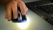 Maus gerade Laptop