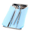 Dentist tools isolated on white