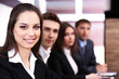 Business people working in conference room