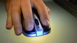 Mausbedienung Laptoprand