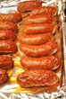 Cooked Italian Sausage in Foil