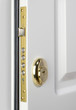 Wooden doors with lock 2