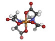 EDTA iron complex, molecular model