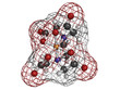 EDTA iron complex, molecular model