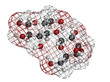 Maltose (maltobiose, malt sugar), molecular model