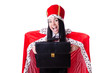 Queen businesswoman in business concept