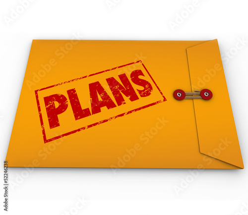 Illustration: Plans Secret Confidential Envelope Covert Operations Plans Secret Confidential Envelope Covert Operations