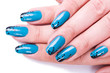 Fashion concept with nail art