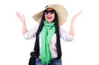Foto: Young woman ready for summer vacation Young woman ready for summer vacation