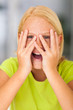 Foto: funny preteen girl closeup funny preteen girl closeup