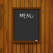 Chef's suggestion - classical blackboard with chalk