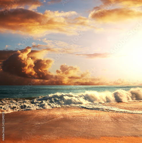 Photo: Sea sunset Sea sunset