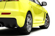 Rear of a yellow car