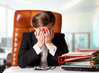 Photo: Portrait of mature disappointed businesswoman Portrait of mature disappointed businesswoman