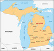 Michigan map