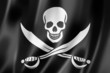 Illustration: Pirate flag, Jolly Roger Pirate flag, Jolly Roger