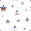 Vector: Seamless patriotic ornament for Fourth July Celebration. Vector, Seamless patriotic ornament for Fourth July Celebration. Vector,