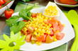 corn and tomato salad