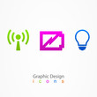 Vettoriale: graphic design set web button graphic design set web button
