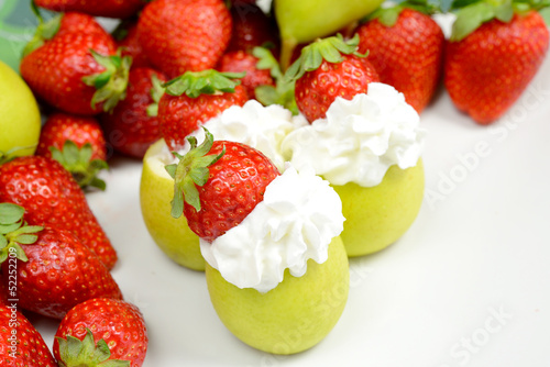 Photo: pear and cream pear and cream