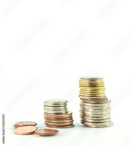 Photo: Stack of coins Stack of coins